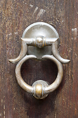 Image showing Ancient italian door handle 