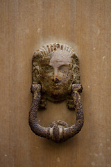 Image showing Ancient italian door knocker 