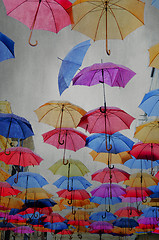 Image showing Umbrellas