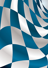 Image showing blue checker