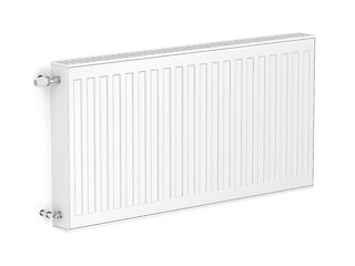 Image showing White heating radiator