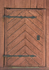 Image showing Very old door