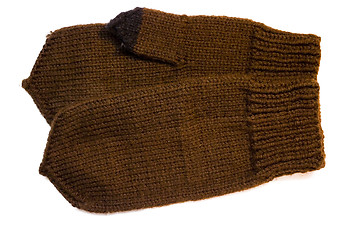 Image showing wools mitten