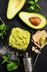 Image showing avocado sauce