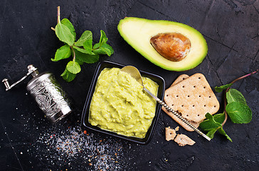 Image showing avocado sauce