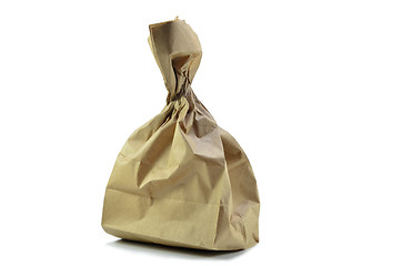 Image showing Brown paper package