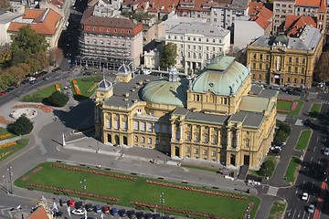 Image showing Croatian National Theater - Zagreb
