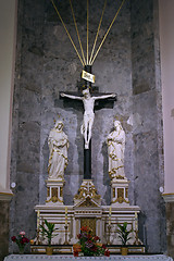 Image showing Jesus on the cross