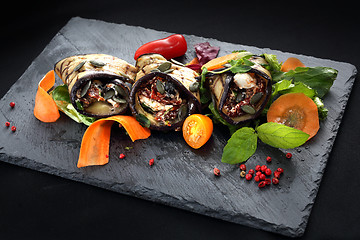 Image showing Grilled rolls. Healthy diet.