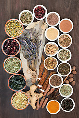 Image showing Anxiety and Stress Relieving Herbs and Spice