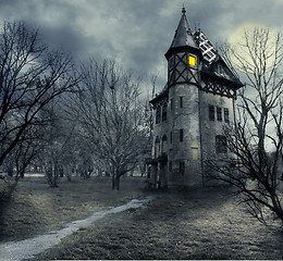 Image showing Haunted house