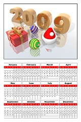 Image showing 2009 calendar