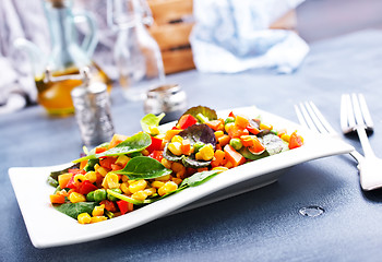 Image showing fried vegetables