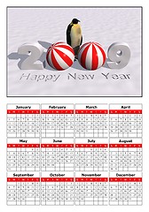 Image showing 2009 calendar