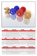 Image showing 2009 calendar