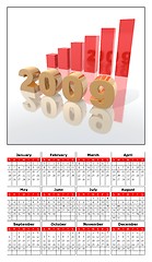 Image showing 2009 calendar