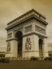 Image showing Paris - Triumph arch