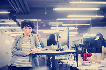 Image showing portrait of young female software developer