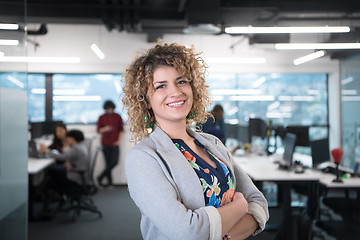 Image showing portrait of young female software developer