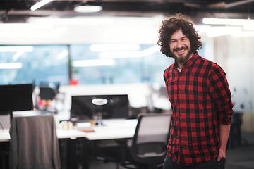 Image showing Portrait of smiling male software developer