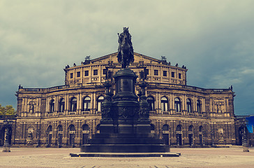 Image showing Opera House in Dresden