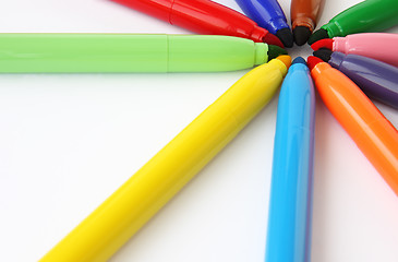 Image showing Colorful pencils