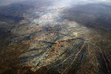 Image showing granite slab under the surface of the water