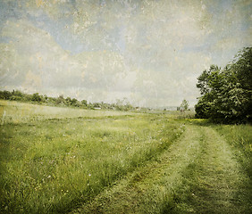 Image showing Vintage Landscape