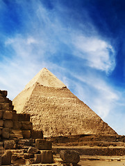 Image showing Pyramids in Egypt 