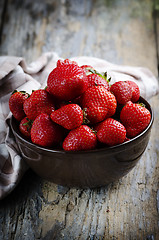 Image showing Strawberries