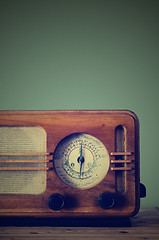 Image showing Vintage Radio