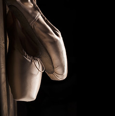 Image showing Pointe Shoes