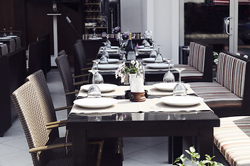 Image showing Restaurant Table