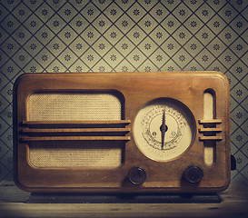 Image showing Vintage Radio