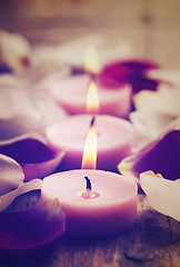 Image showing Spa Candles