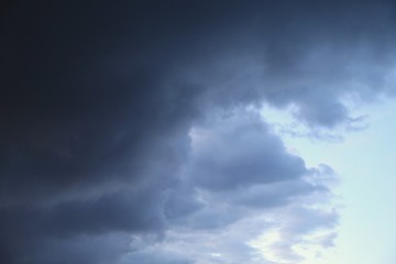 Image showing Stormy clouds in the sky