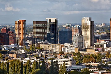 Image showing Rotterdam panoramic view