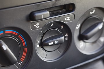 Image showing Car climate control