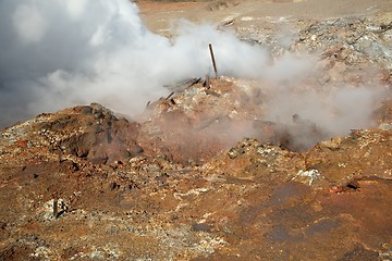 Image showing Geothermal Activity in Iceland