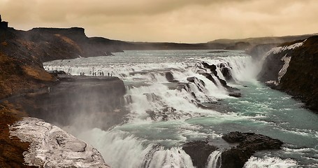 Image showing Waterfall in Iceland