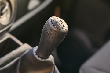 Image showing Manual gear stick