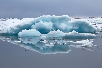 Image showing Glacial lake in Iceland