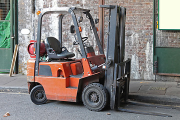 Image showing Forklift Truck