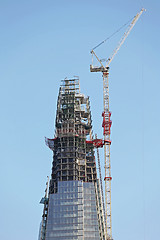 Image showing Skyscraper Final Construction