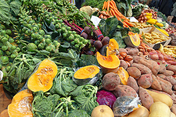 Image showing Organic Vegetables