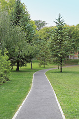 Image showing Footpath Park