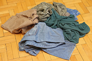 Image showing Clothes Worn Out