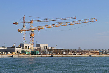 Image showing Floods Protection Construction