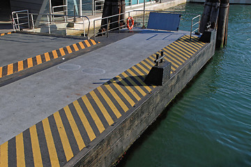 Image showing Water Bus Stop