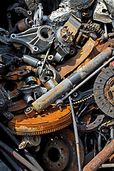 Image showing Scrap Car Metal